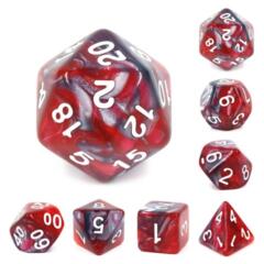 Foam Brain: Dragon's Blood RPG Dice Set